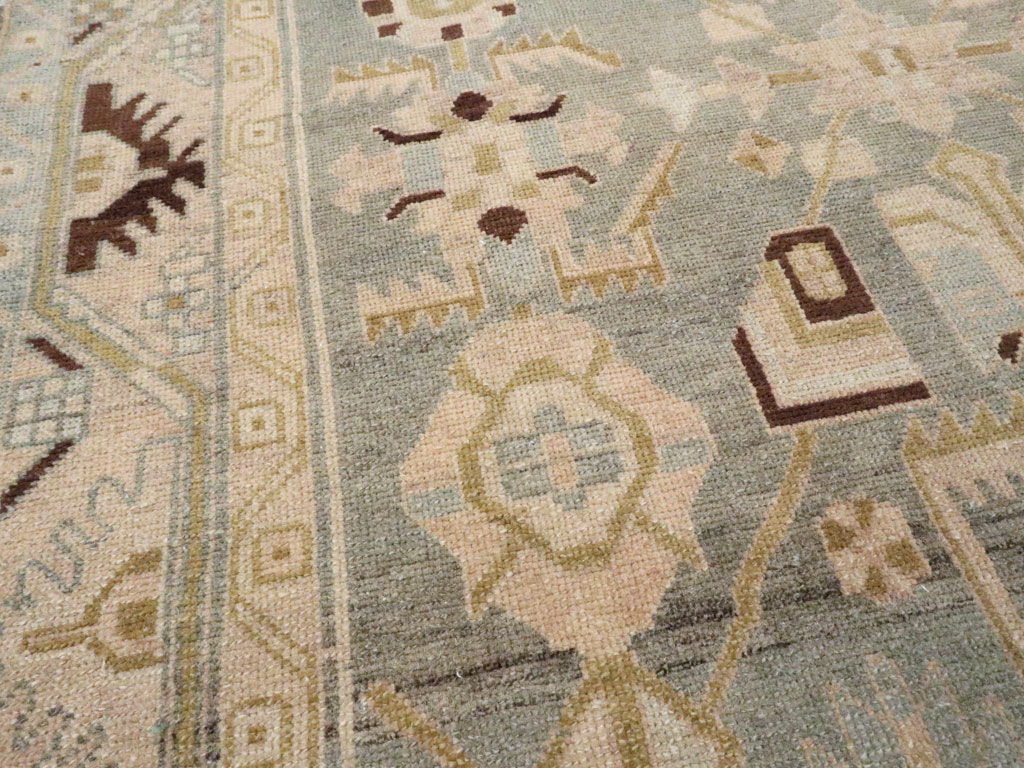 Vintage Persian Malayer Rug, No.26559 - Staging