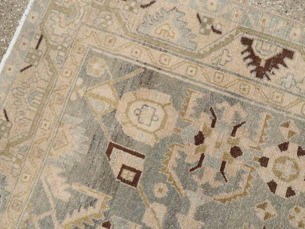 Vintage Persian Malayer Rug, No.26559 - Staging