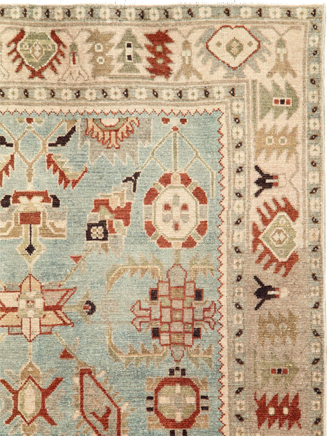 Antique Persian Malayer Rug, No.26560 - Staging