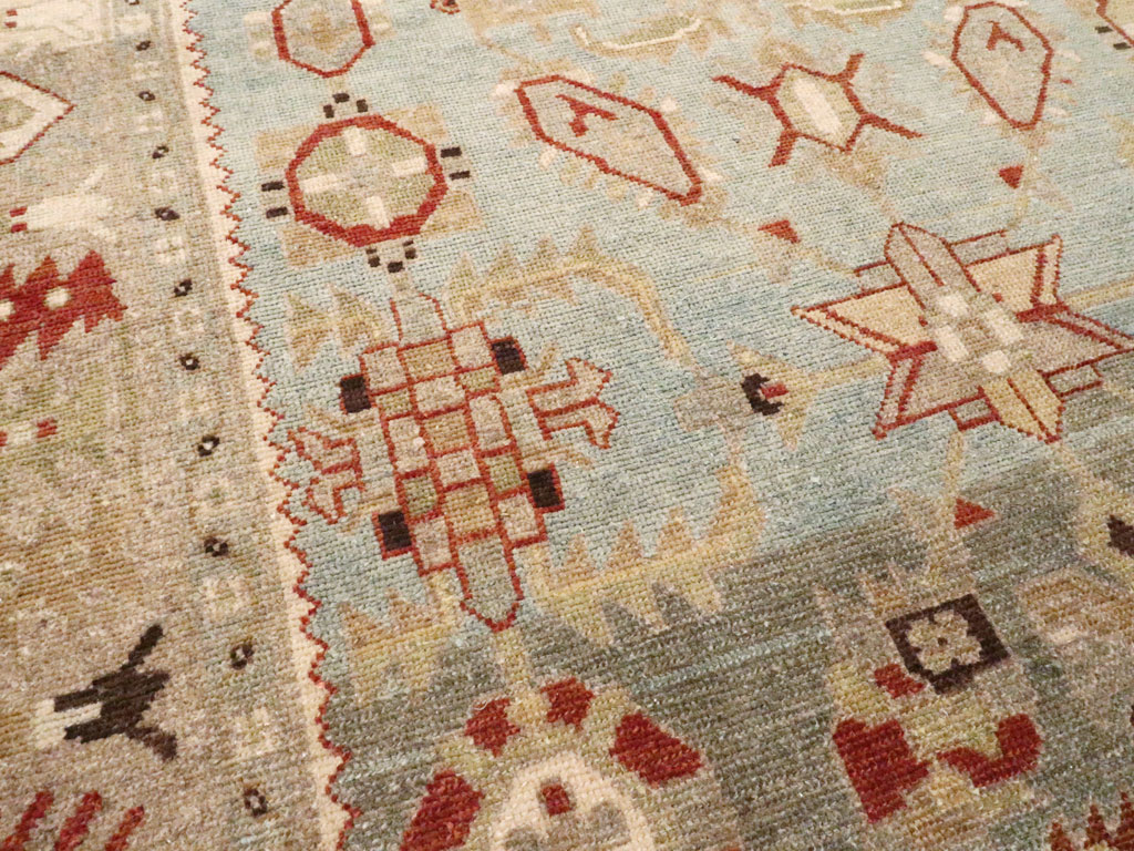 Antique Persian Malayer Rug, No.26560 - Staging