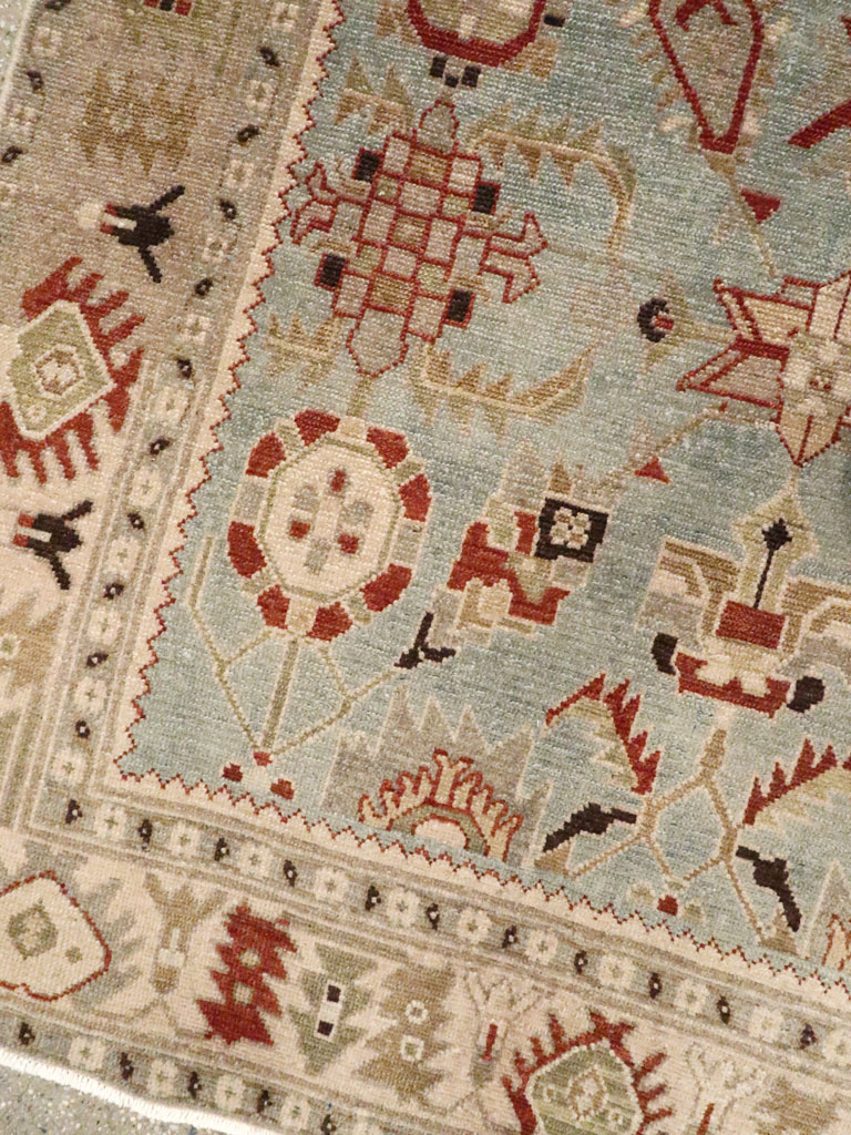 Antique Persian Malayer Rug, No.26560 - Staging