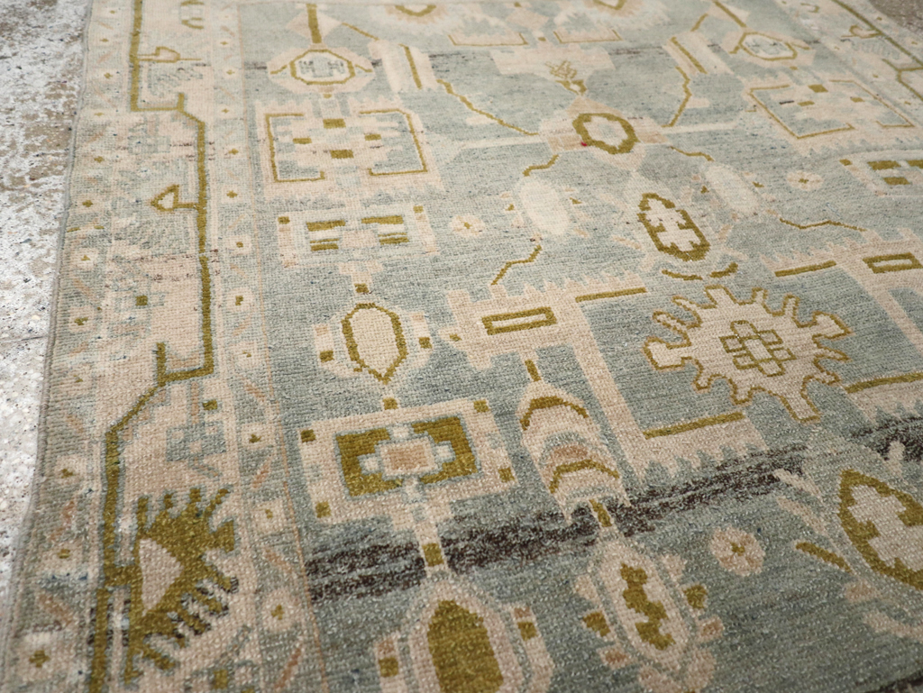 Vintage Persian Malayer Rug, No.26561 - Staging
