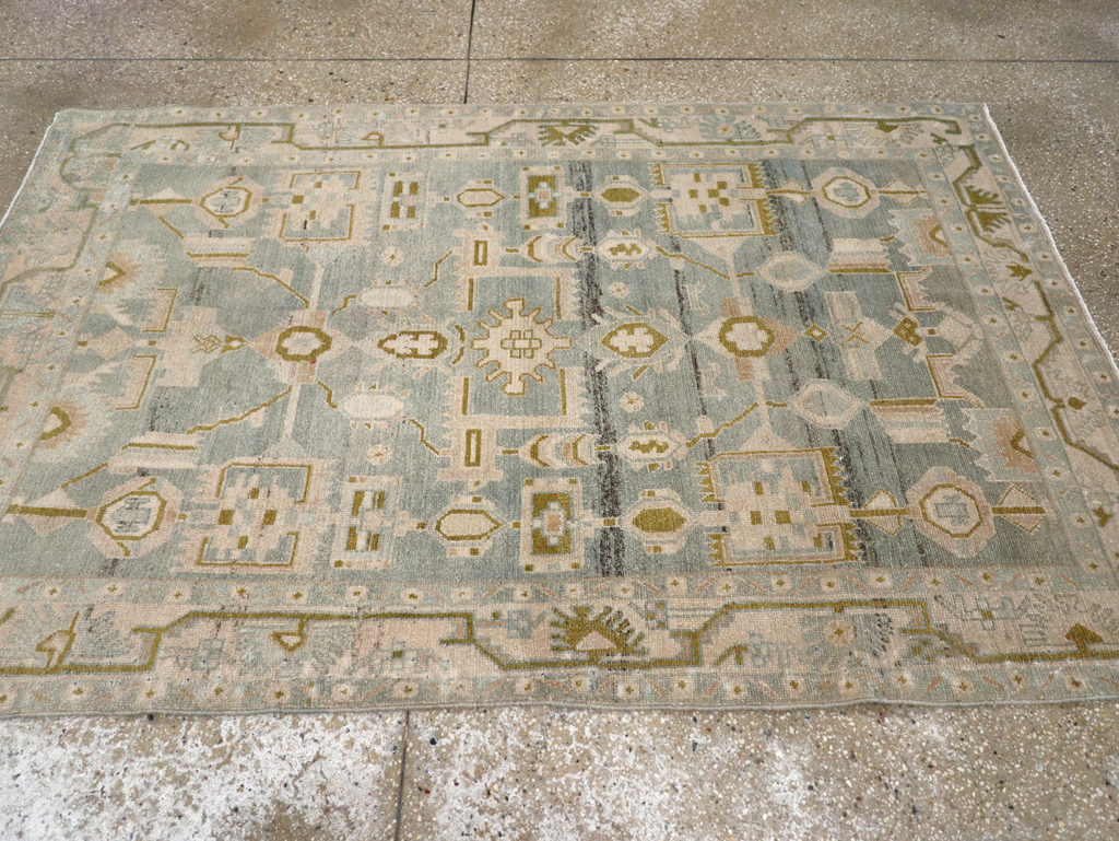 Vintage Persian Malayer Rug, No.26561 - Staging