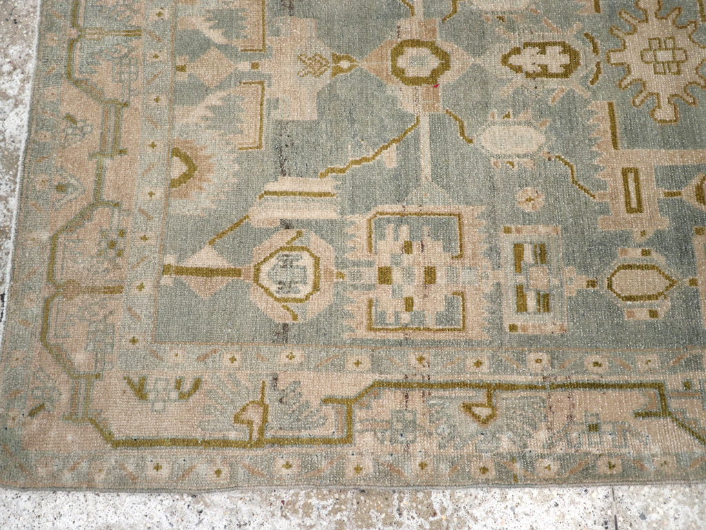 Vintage Persian Malayer Rug, No.26561 - Staging