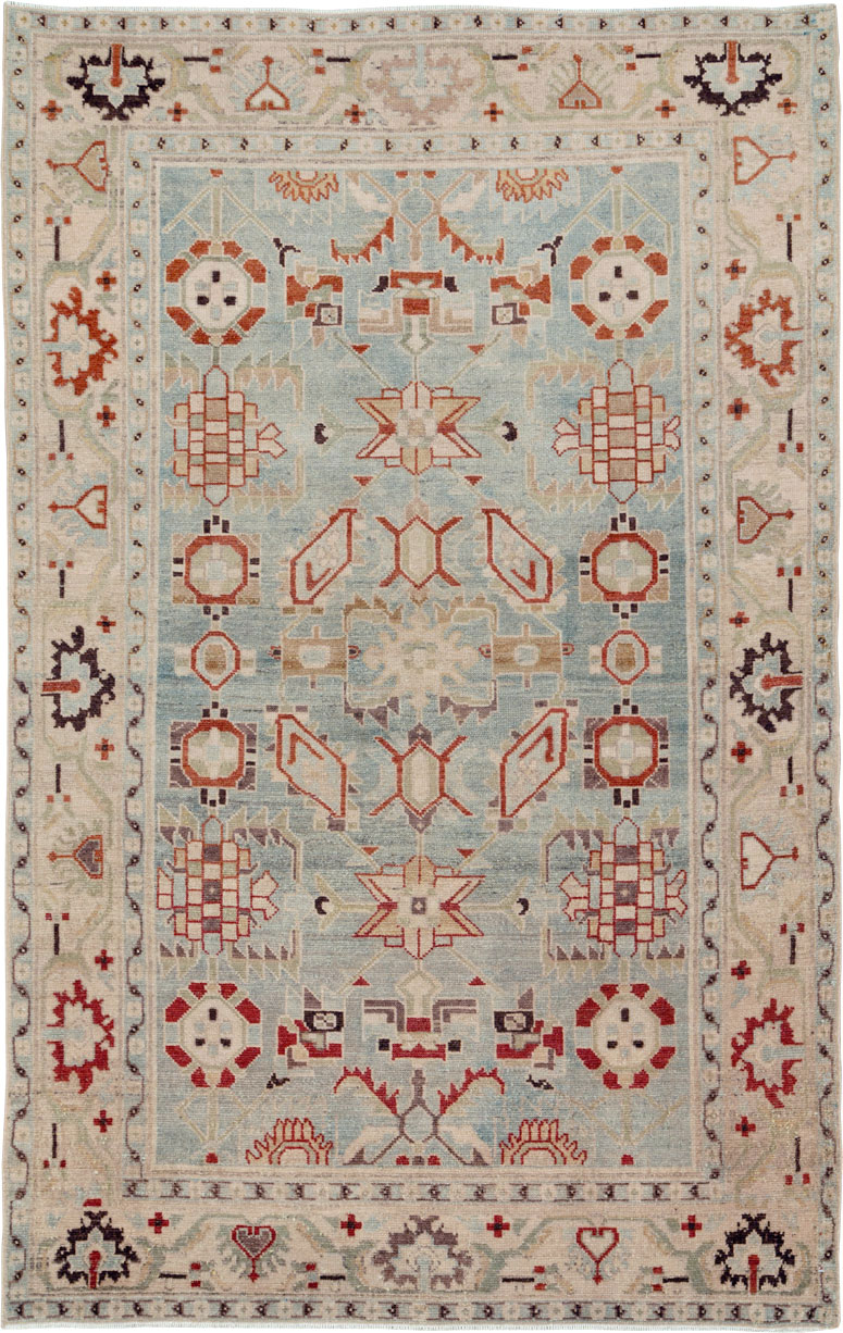 Vintage Persian Malayer Rug, No.26563 - Staging