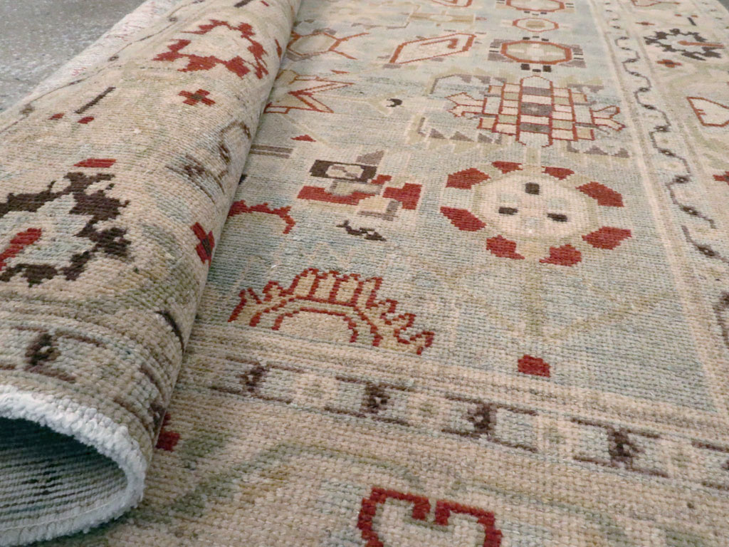 Vintage Persian Malayer Rug, No.26563 - Staging