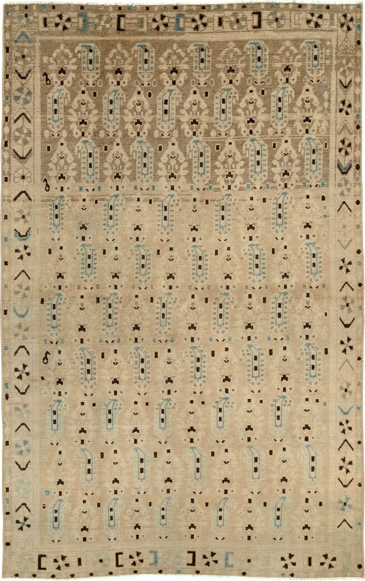 Vintage Persian Malayer Rug, No.26564 - Staging