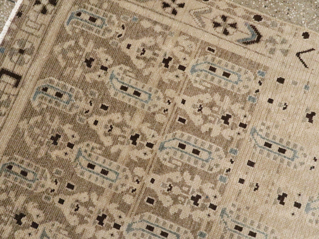 Vintage Persian Malayer Rug, No.26564 - Staging