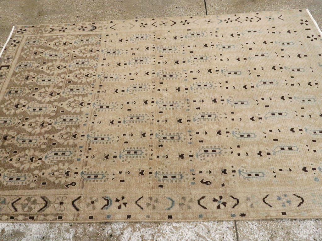 Vintage Persian Malayer Rug, No.26564 - Staging