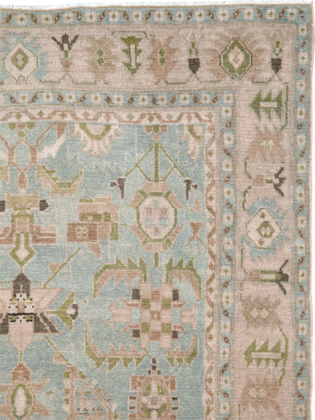 Vintage Persian Malayer Rug, No.26566 - Staging