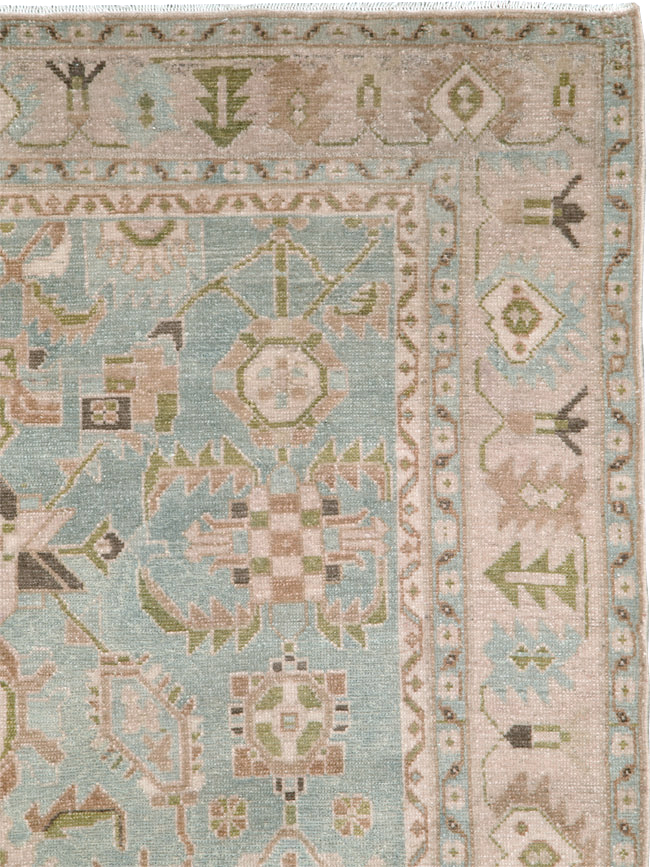 Vintage Persian Malayer Rug, No.26566 - Staging