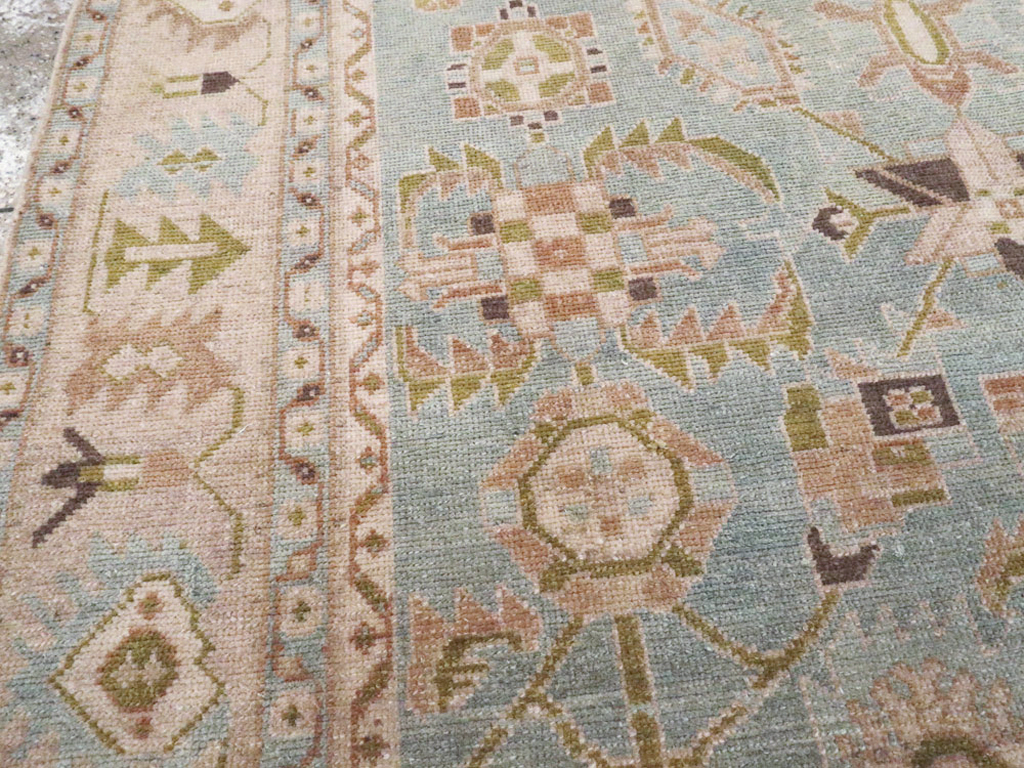 Vintage Persian Malayer Rug, No.26566 - Staging