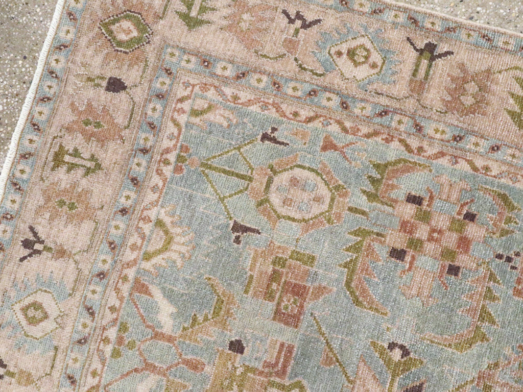 Vintage Persian Malayer Rug, No.26566 - Staging