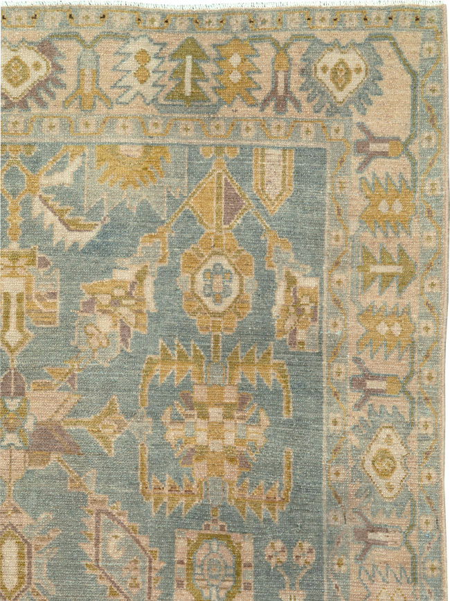 Vintage Persian Malayer Rug, No.26571 - Staging