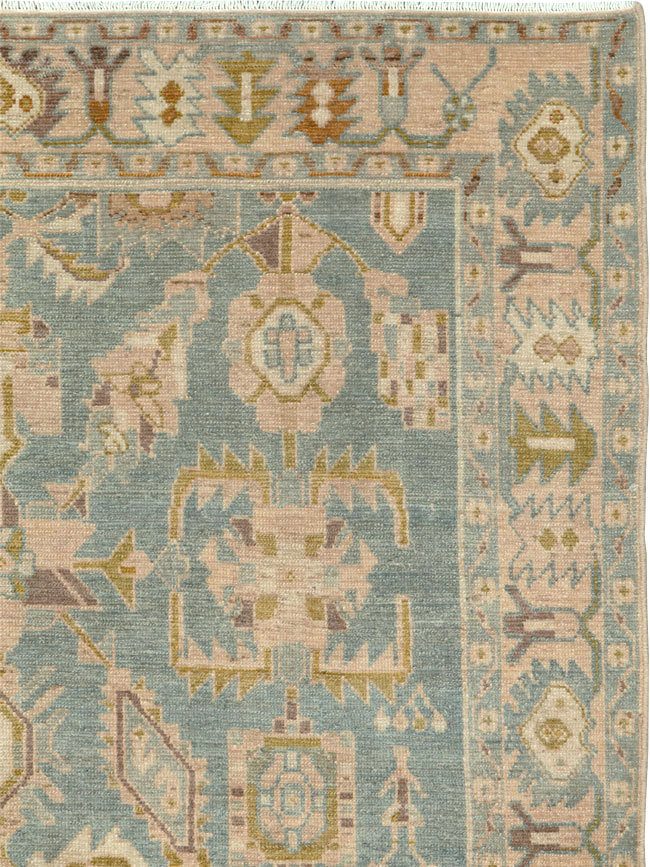 Vintage Persian Malayer Rug, No.26571 - Staging