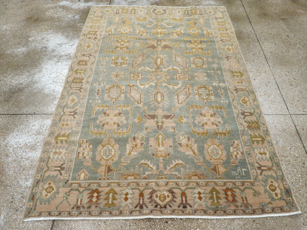 Vintage Persian Malayer Rug, No.26571 - Staging