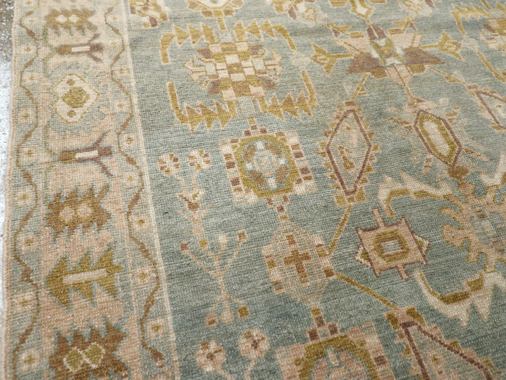 Vintage Persian Malayer Rug, No.26571 - Staging