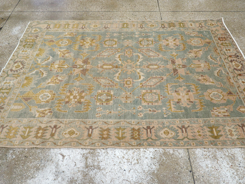 Vintage Persian Malayer Rug, No.26571 - Staging