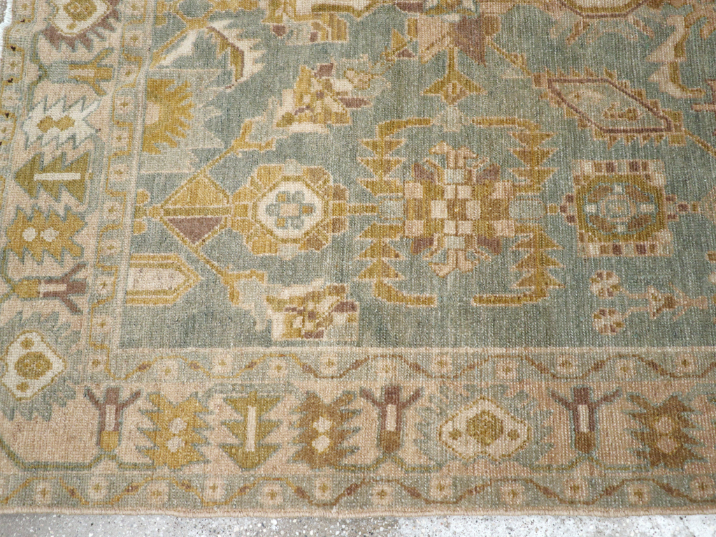 Vintage Persian Malayer Rug, No.26571 - Staging