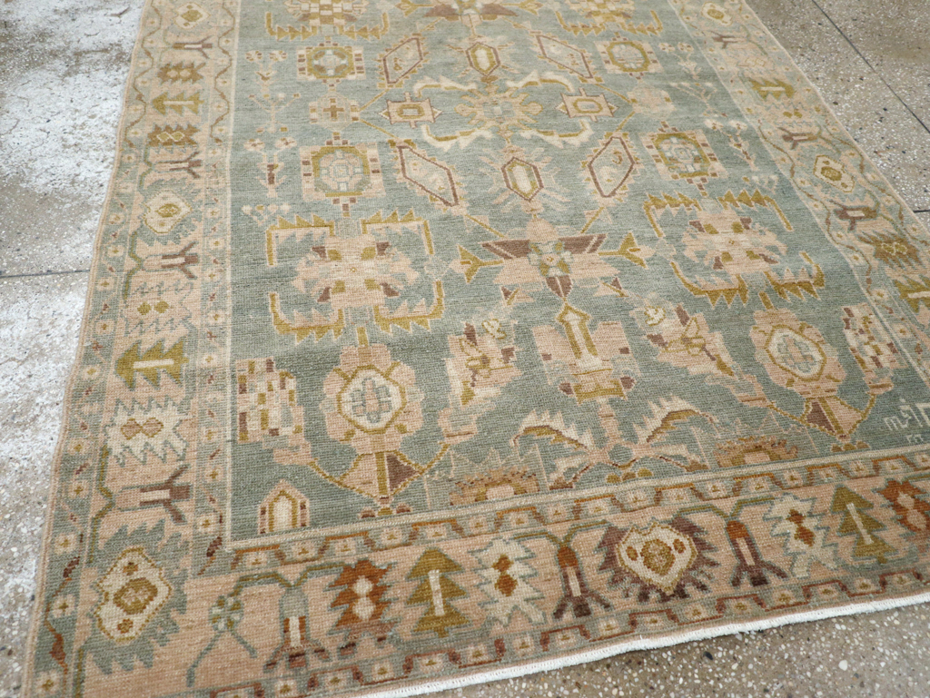 Vintage Persian Malayer Rug, No.26571 - Staging