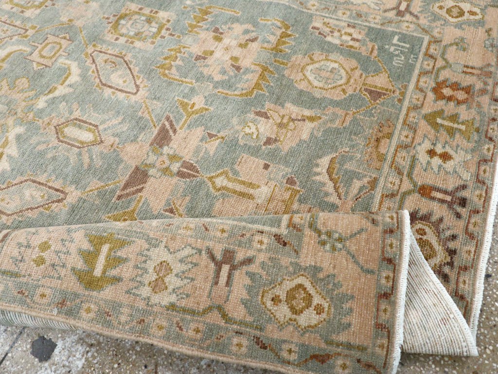 Vintage Persian Malayer Rug, No.26571 - Staging