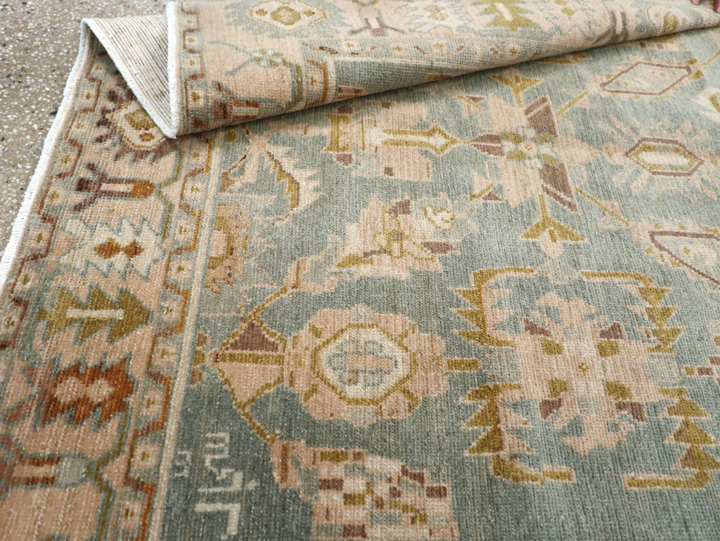 Vintage Persian Malayer Rug, No.26571 - Staging