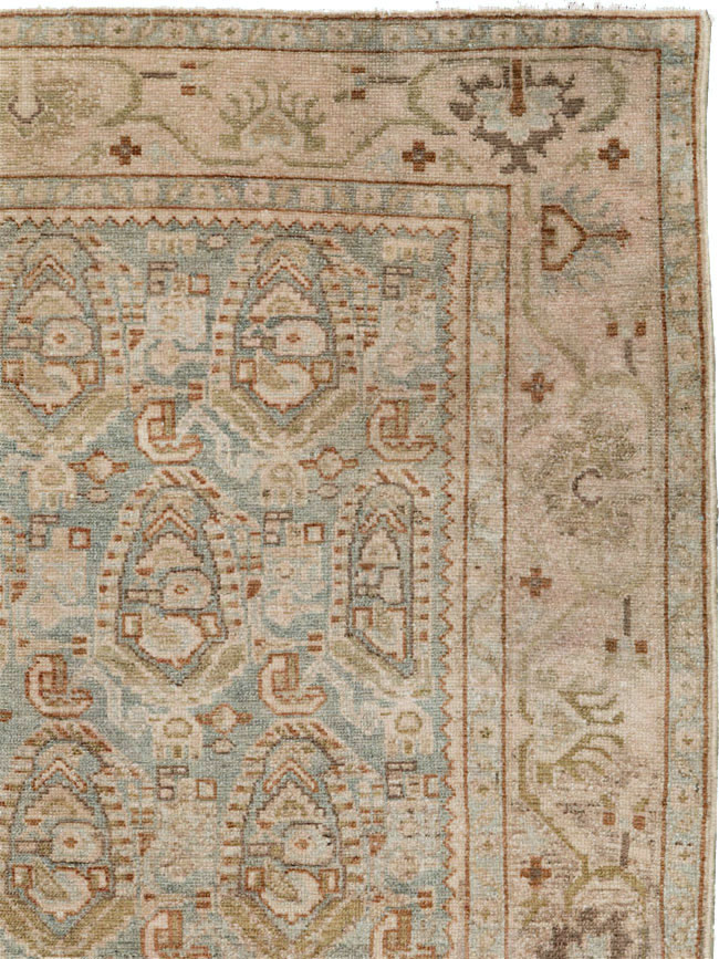 Antique Persian Malayer Rug, No.26574 - Staging