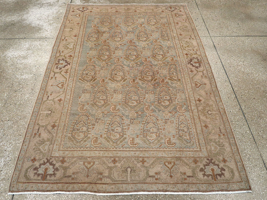 Antique Persian Malayer Rug, No.26574 - Staging