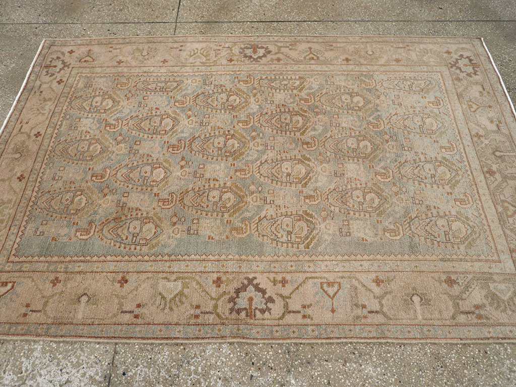 Antique Persian Malayer Rug, No.26574 - Staging