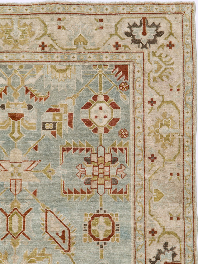 Vintage Persian Malayer Rug, No.26575 - Staging
