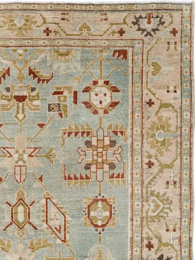 Vintage Persian Malayer Rug, No.26575 - Staging