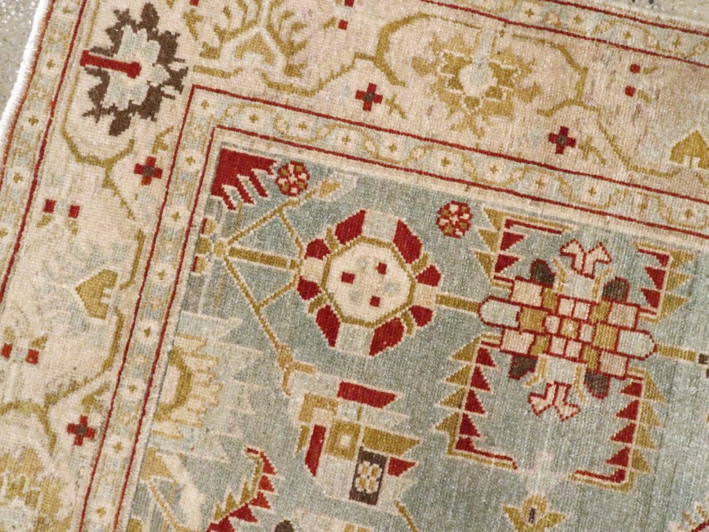 Vintage Persian Malayer Rug, No.26575 - Staging