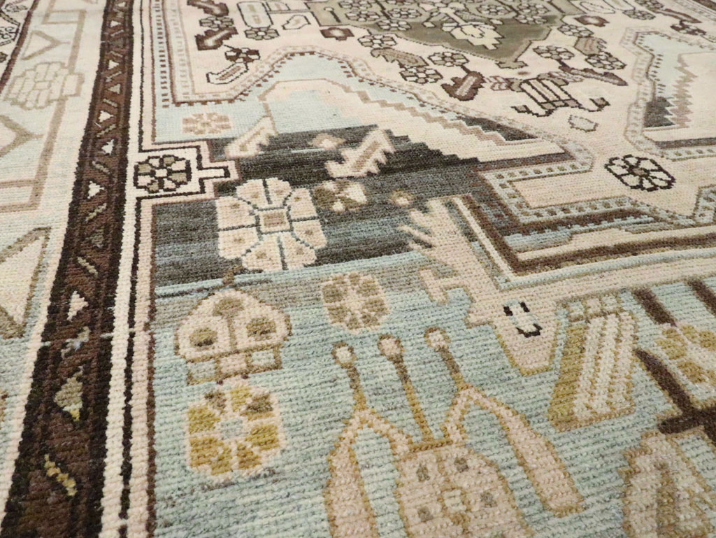 Vintage Persian Malayer Rug, No.26577 - Staging