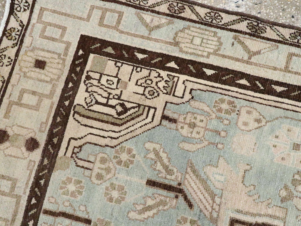 Vintage Persian Malayer Rug, No.26577 - Staging