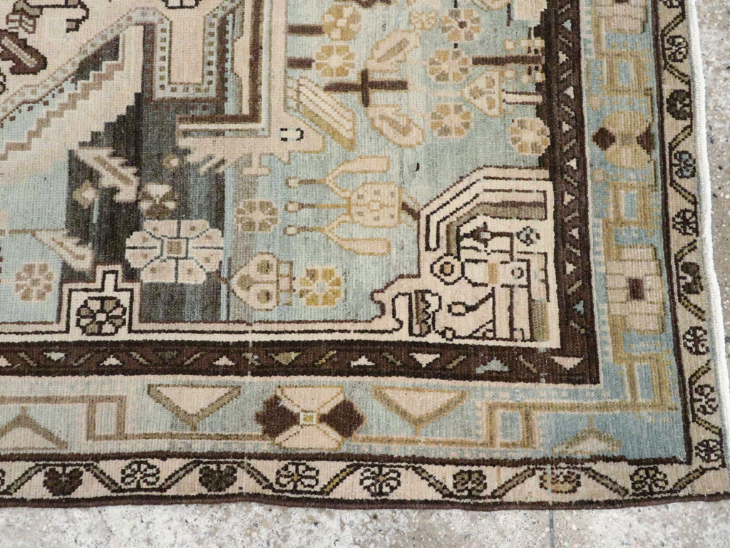 Vintage Persian Malayer Rug, No.26577 - Staging