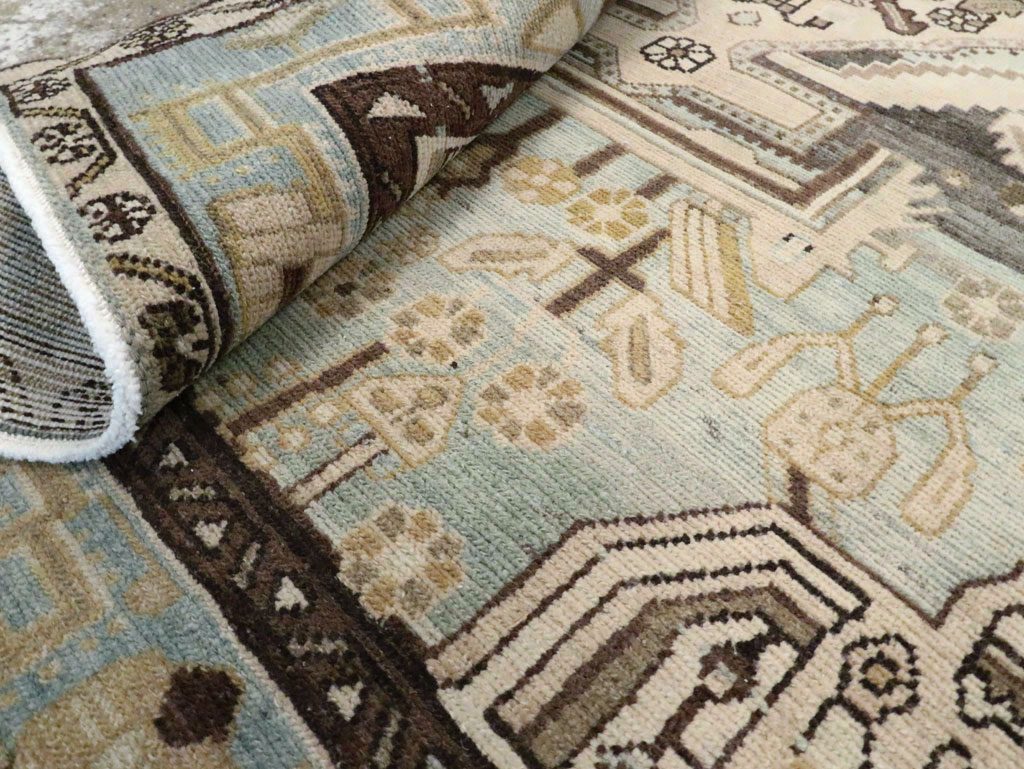 Vintage Persian Malayer Rug, No.26577 - Staging