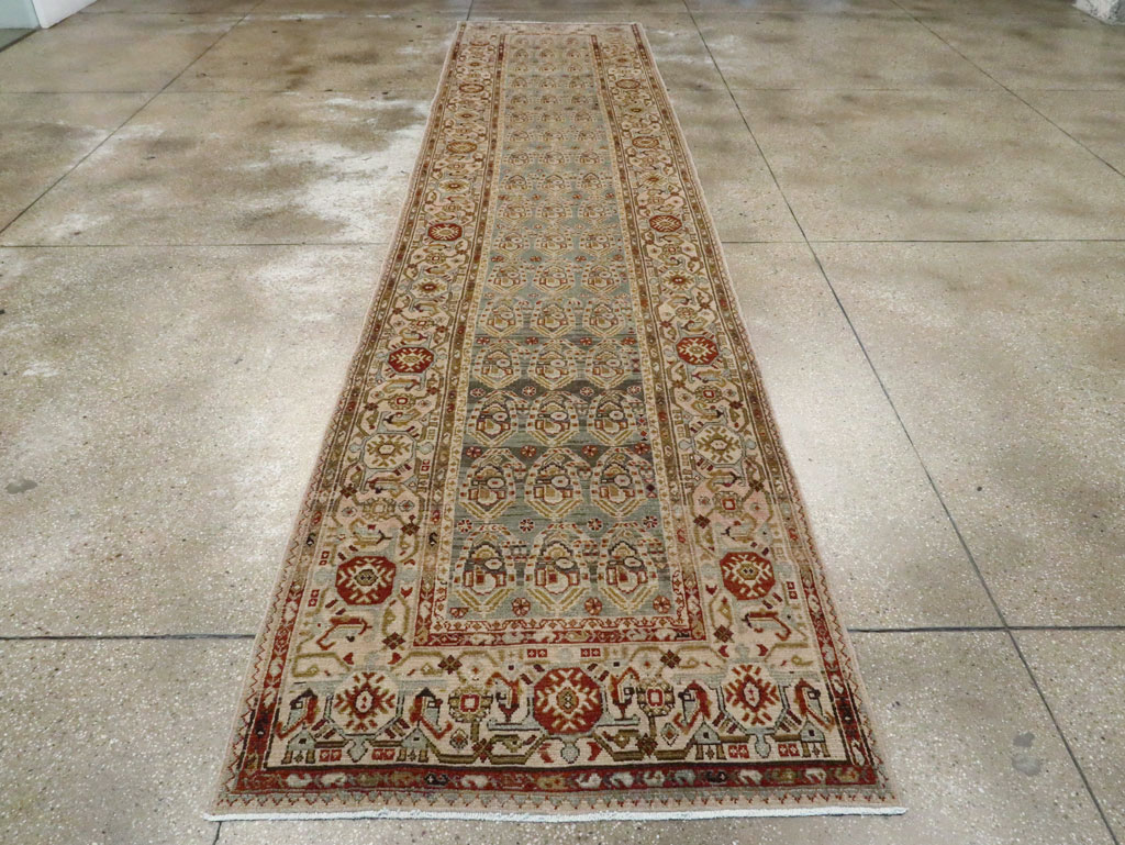 Antique Persian Malayer Runner (Pair: 2 of 2), No.26580 - Staging