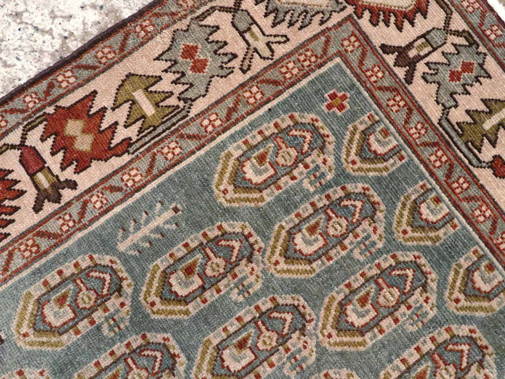 Vintage Persian Malayer Rug, No.26581 - Staging