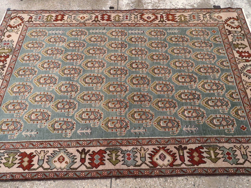Vintage Persian Malayer Rug, No.26581 - Staging