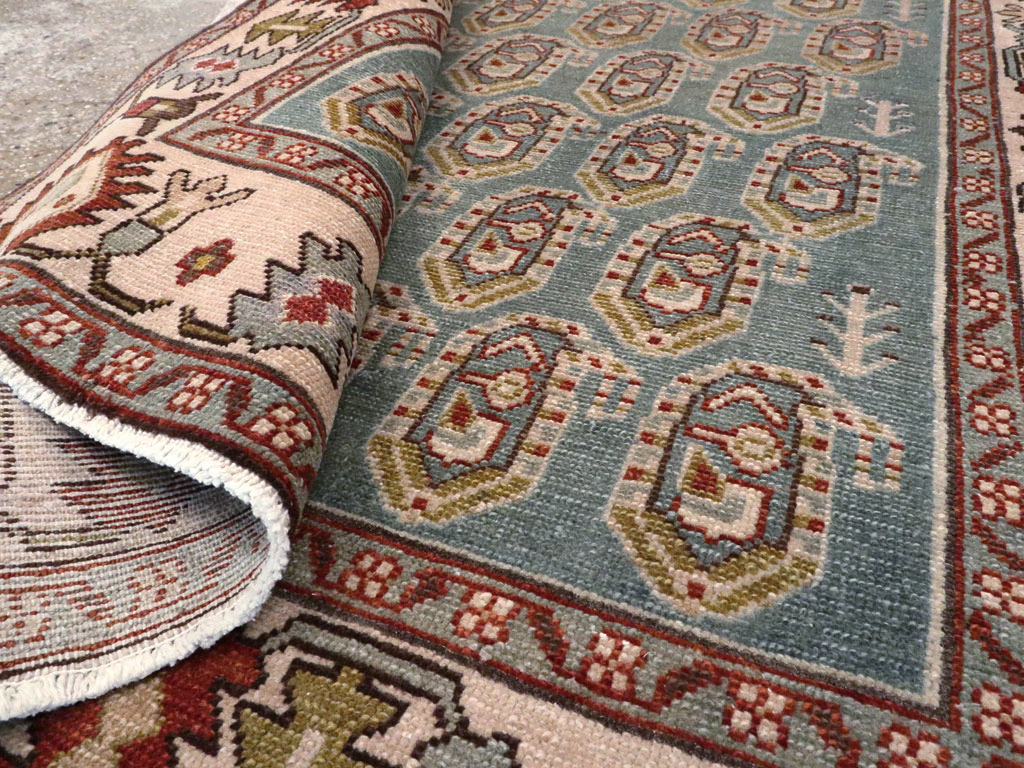 Vintage Persian Malayer Rug, No.26581 - Staging