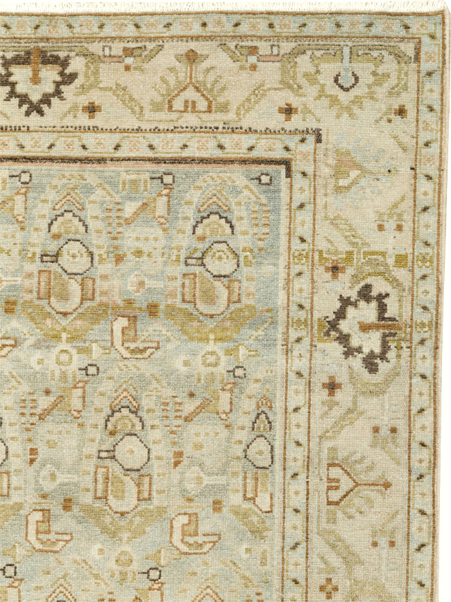 Antique Persian Malayer Rug, No.26582 - Staging