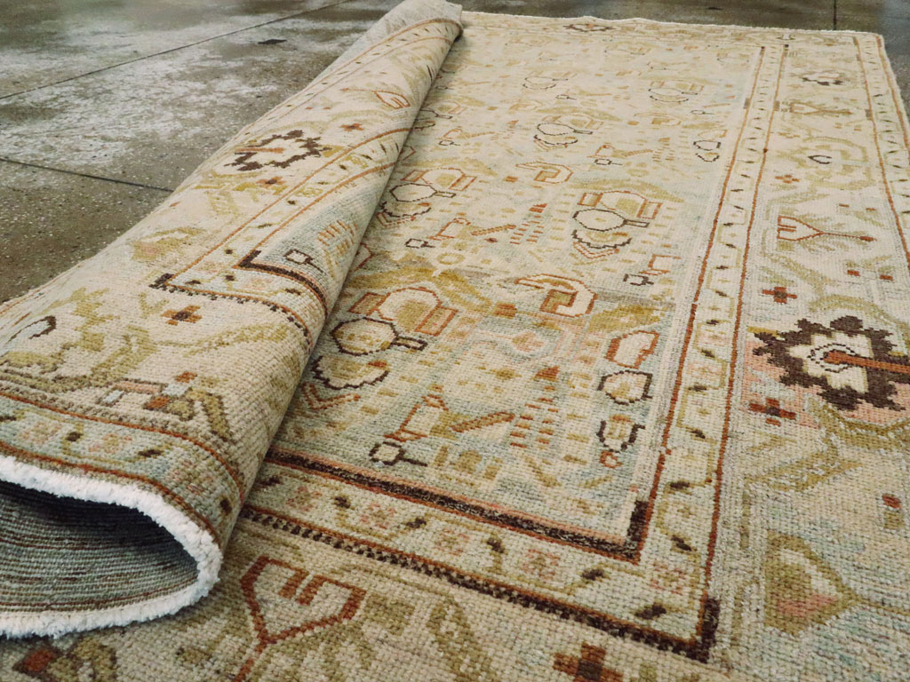 Antique Persian Malayer Rug, No.26582 - Staging