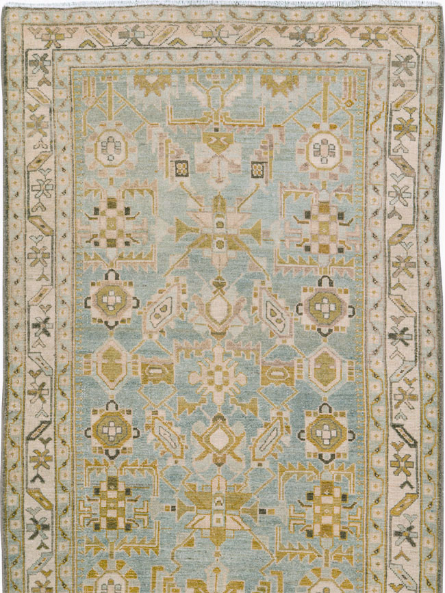 Vintage Persian Malayer Runner (Pair: 1 of 2), No.26587 - Staging