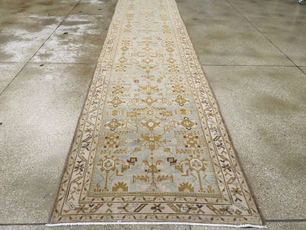 Vintage Persian Malayer Runner (Pair: 1 of 2), No.26587 - Staging