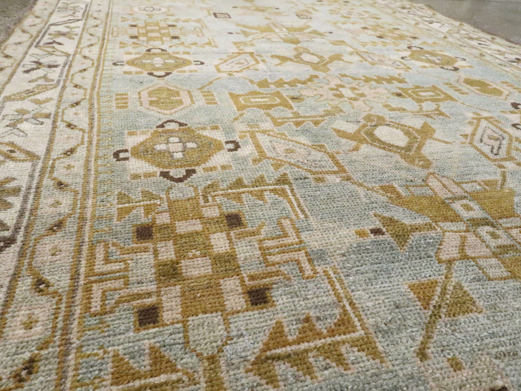 Vintage Persian Malayer Runner (Pair: 1 of 2), No.26587 - Staging