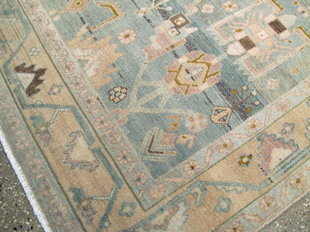 Vintage Persian Malayer Rug, No.26588 - Staging