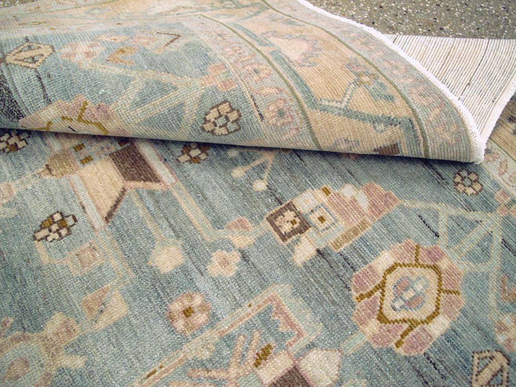 Vintage Persian Malayer Rug, No.26588 - Staging