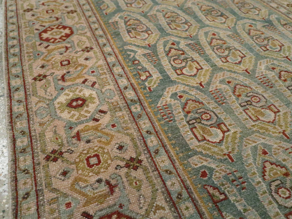Vintage Persian Malayer Rug, No.26589 - Staging
