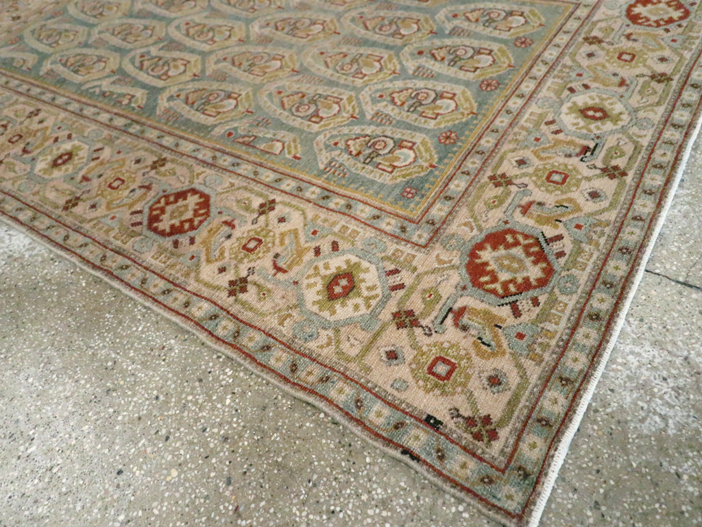Vintage Persian Malayer Rug, No.26589 - Staging