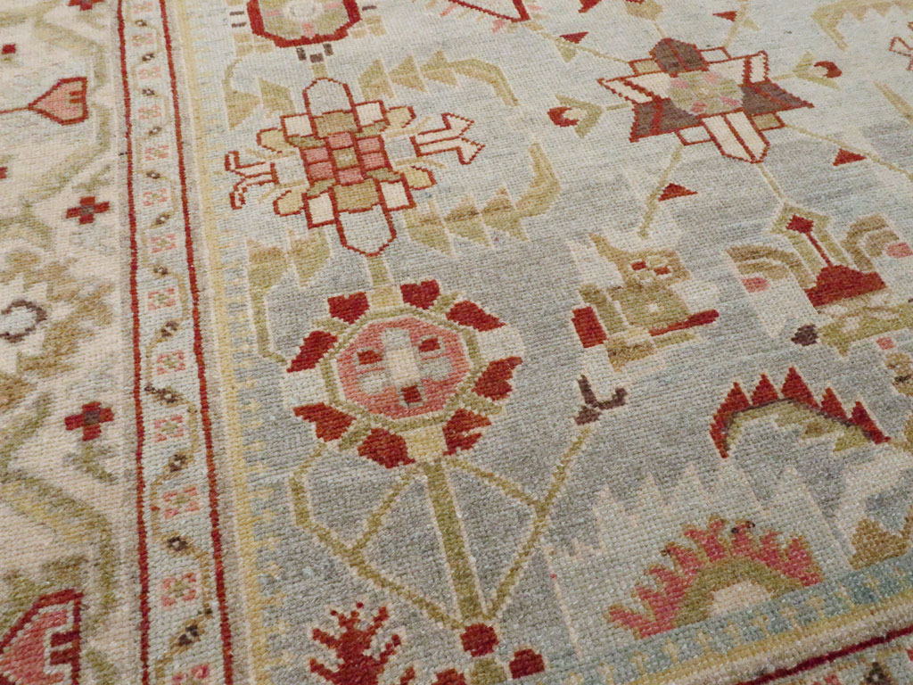 Vintage Persian Malayer Rug, No.26592 - Staging